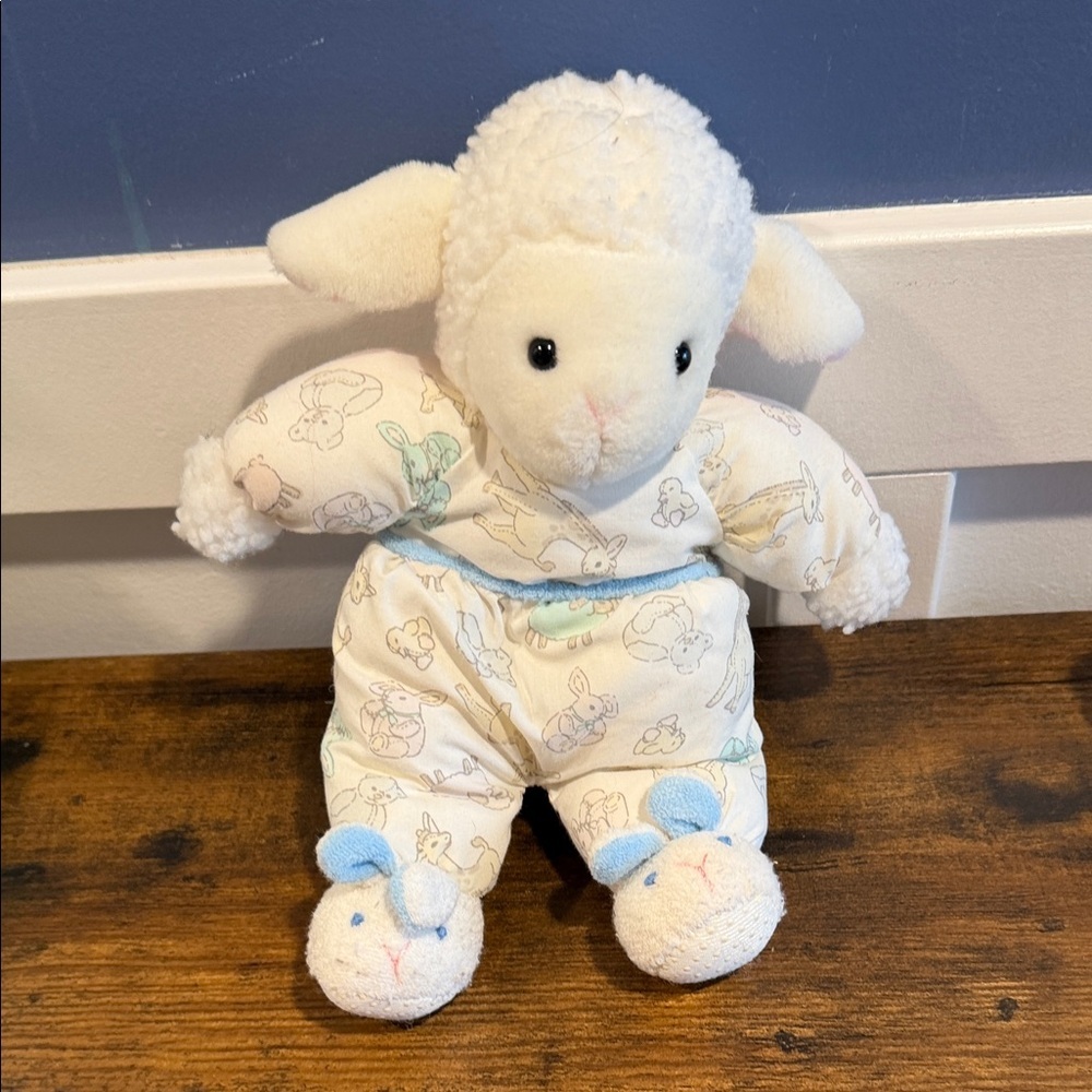 Carter's Prestige Toy Lamb Plush Rattle Bunny Rabbit Slipper Stuffed Lovey